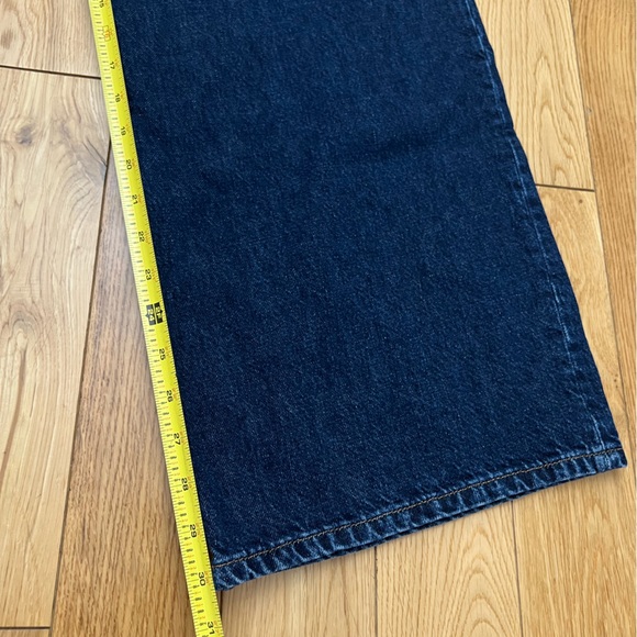 Reformation Miami Pleated Super High Waist Wide Leg Trouser Jeans Size 26 - Picture 6 of 11